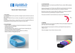 Mode emploi usb LED watch myusb