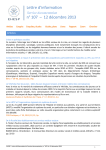 Lettre n°107 (pdf, 495ko - Service documentation