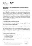 Acc&egrave;s aux enseignements et supports de cours dans MyUnil