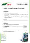 fiche technique pholin poudre de basalte lave dcm