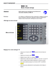 9987112, MSK 33 Mode d emploi abrege