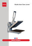 Studio Auto Clam Junior Mode d`emploi