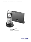 Aton CL400 Manuel d`utilisation