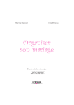 Organiser son mariage