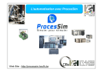 L`automatisation avec ProcesSim