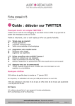 Débuter sur Twitter