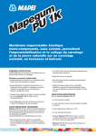 Mapegum PU 1K Mapegum PU 1K