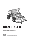 OM, Rider 11, Rider 13 H, 1999-12