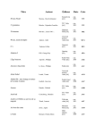 Télécharger la liste des nouvelles acquisitions DVD de septembre