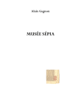 Musée Sépia (poèmes inédits)