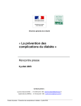 « La prévention des complications du diabète »