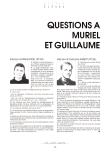 33 questions a muriel et guillaume