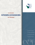 La demande de formation environnementale au Mexique