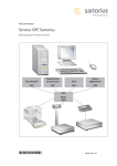 Serveur OPC Sartorius