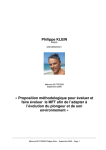Philippe KLEIN - Les M&eacute;moires des IN de la FFESSM