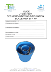 guide utilisateur biocleaner -bc 4 pp