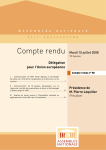 Compte rendu - Assemblée nationale