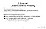 Précautions Citizen Eco