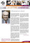 LA LETTRE conf&eacute;d&eacute;rale - CFE-CGC