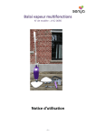 Balai vapeur multifonctions Notice d`utilisation