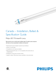 Canada – Installation, Ballast & Specification Guide