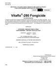 Vitaflo -280 Fongicide