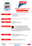FT 026320 Prep cubes urinoirs x 33