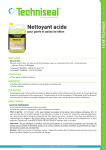 Nettoyant acide