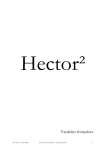 Variables formulées - Page de téléchargement de Hector