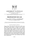 proposition de loi - Assemblée nationale