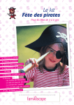 kit anniversaire pirates filles 3-6 ans