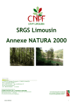 Projet d`annexe Natura 2000