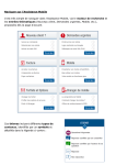 Il est très simple de naviguer dans l`Assistance Mobile, via le moteur