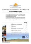 CONSEILS PRATIQUES - chemins de Compostelle