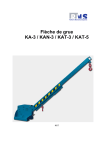 Flèche de grue KA-3 / KAN-3 / KAT-3 / KAT-5