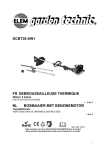 dcbt30-4in1 fr debroussailleuse thermique
