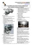 HTFT-10 SUPER ADJUVANT POUR CARBURANT Pour moteurs