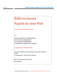 Guide du Référencement de Sites Web 2015 Pas à Pas et illustré