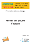 Recueil des projets d`acteurs