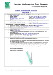 Dossier d`information Euro Pharmat - Energie