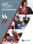 Guide TALIS 2013 à l`intention des enseignants