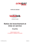 Notice LOUBATECH filaire
