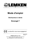 Mode d`emploi Déchaumeur à dents Smaragd 7