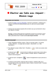 FEE 2009 Illustrer une fable avec Anipaint &ndash; Mission rouge