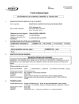 Fiche signal&eacute;tique