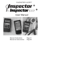 Inspector+ Operation Manual - English, French and - Cole