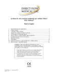 Système de valve aortique implantée par cathéter Direct Flow