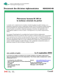 Document des décision réglementaires RDD2003