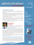 Bulletin d`informations 2 - IFA Institut Français des Administrateurs
