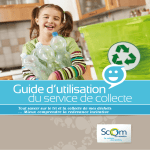 Mon guide d`utilisation du service